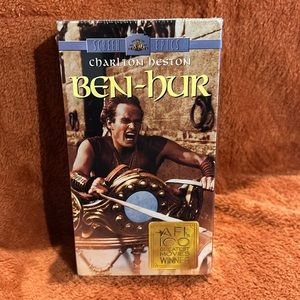 Ben-Hur 1959 Movie Box Set Starting Charlton Heston VHS Ben Hur